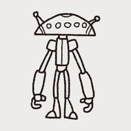 robot doodle N432