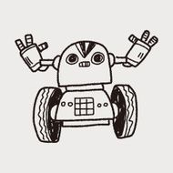 robot doodle N435