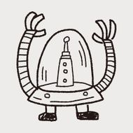 robot doodle N436