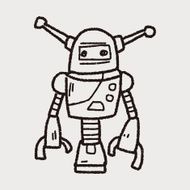 robot doodle N443