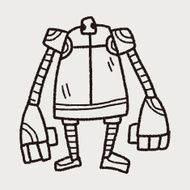 robot doodle N444