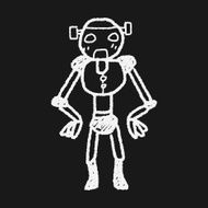 robot doodle N452
