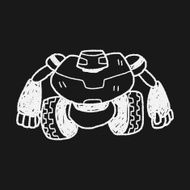 robot doodle N453