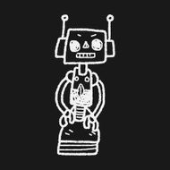 robot doodle N456