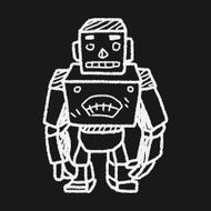 robot doodle N466