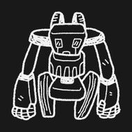 robot doodle N470