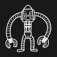 robot doodle N472