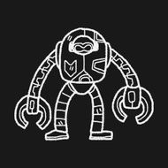 robot doodle N473