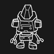 robot doodle N481