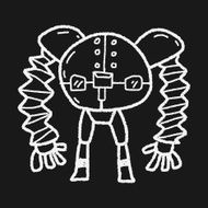robot doodle N484