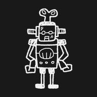 robot doodle N485