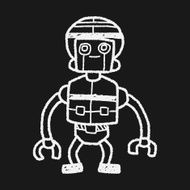 robot doodle N487