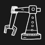 robot doodle N488