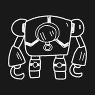 robot doodle N503
