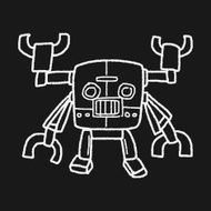 robot doodle N506