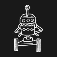 robot doodle N508
