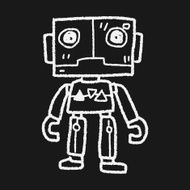 robot doodle N512
