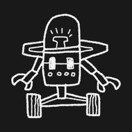 robot doodle N518