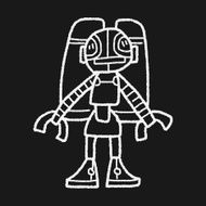 robot doodle N522