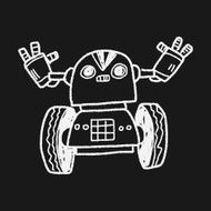 robot doodle N524