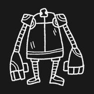 robot doodle N533