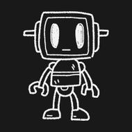 robot doodle N536