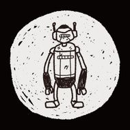 robot doodle N538