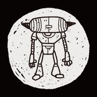 robot doodle N539