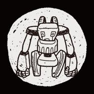 robot doodle N540