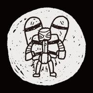 robot doodle N544