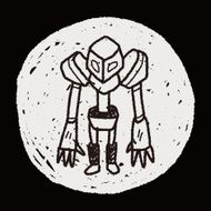 robot doodle N548