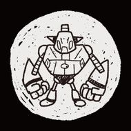 robot doodle N557