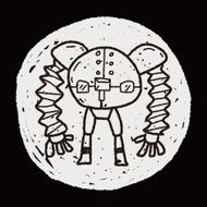 robot doodle N559