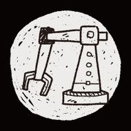 robot doodle N563