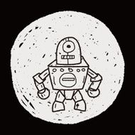 robot doodle N564