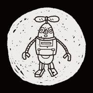 robot doodle N566
