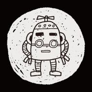 robot doodle N572