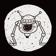 robot doodle N579
