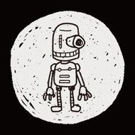 robot doodle N581