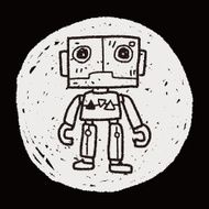 robot doodle N584