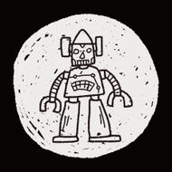 robot doodle N608