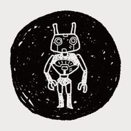robot doodle N614