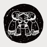 robot doodle N615