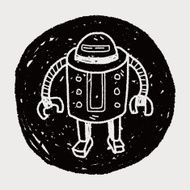 robot doodle N624