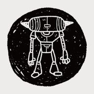 robot doodle N626