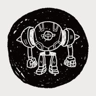 robot doodle N634