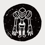 robot doodle N635