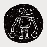 robot doodle N638