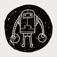 robot doodle N641
