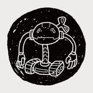 robot doodle N643